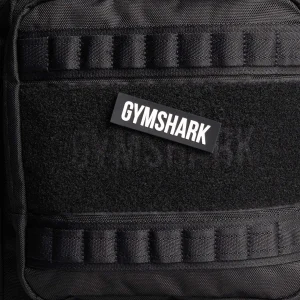 Outlet Gymshark Wordmark Velcro Patch Black