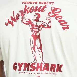 Best Gymshark Workout Gear T-Shirt SoftWhite