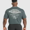 Fashion Gymshark Worldwide T-Shirt StrongGrey