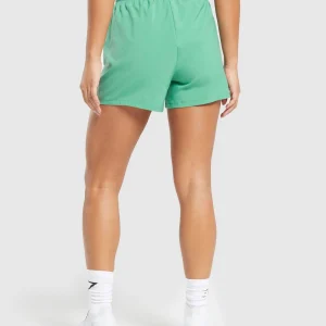 Outlet Gymshark Woven Pocket Shorts LagoonGreen