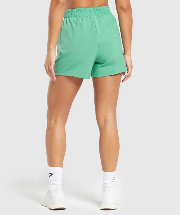 Outlet Gymshark Woven Pocket Shorts LagoonGreen