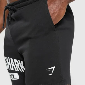 New Gymshark XXL Graphic Shorts Black