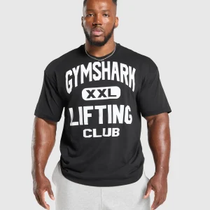 New Gymshark XXL Graphic T-Shirt Black