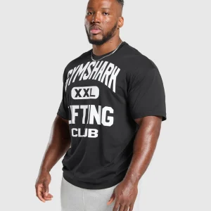 New Gymshark XXL Graphic T-Shirt Black