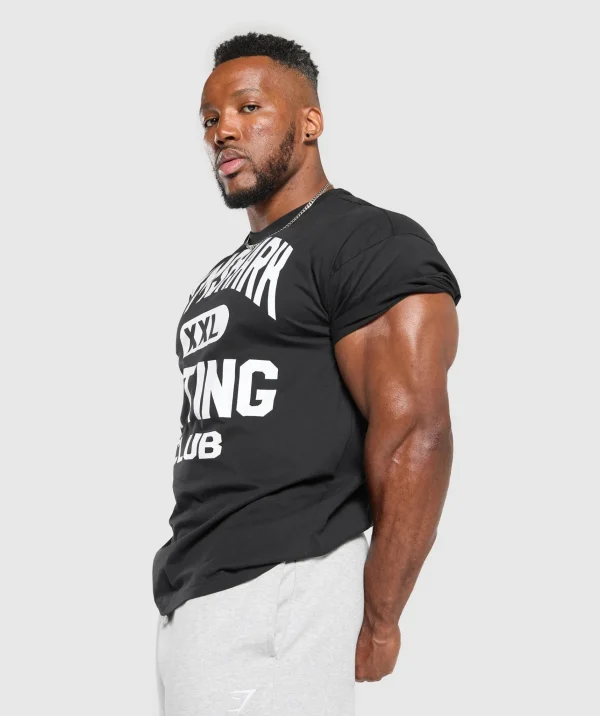 New Gymshark XXL Graphic T-Shirt Black