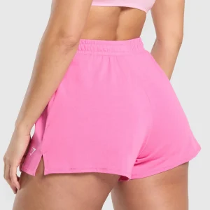 Best Gymshark Your Plate or Mine Cotton Shorts PhysicalPink