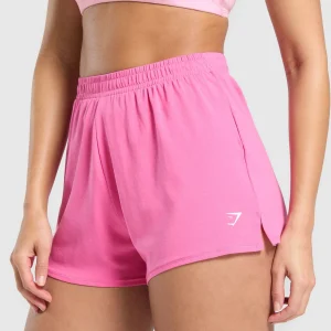 Best Gymshark Your Plate or Mine Cotton Shorts PhysicalPink